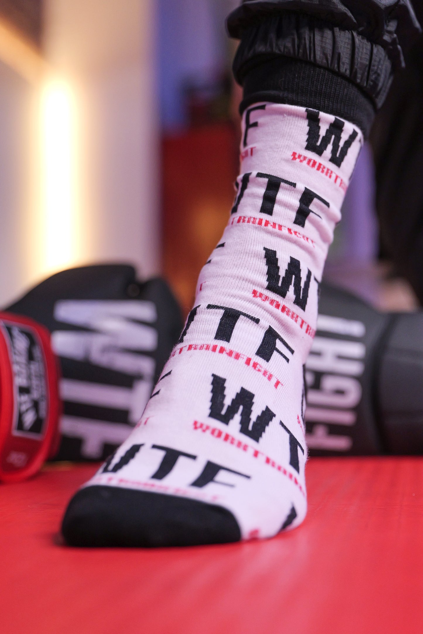 WTF Repeat Socks